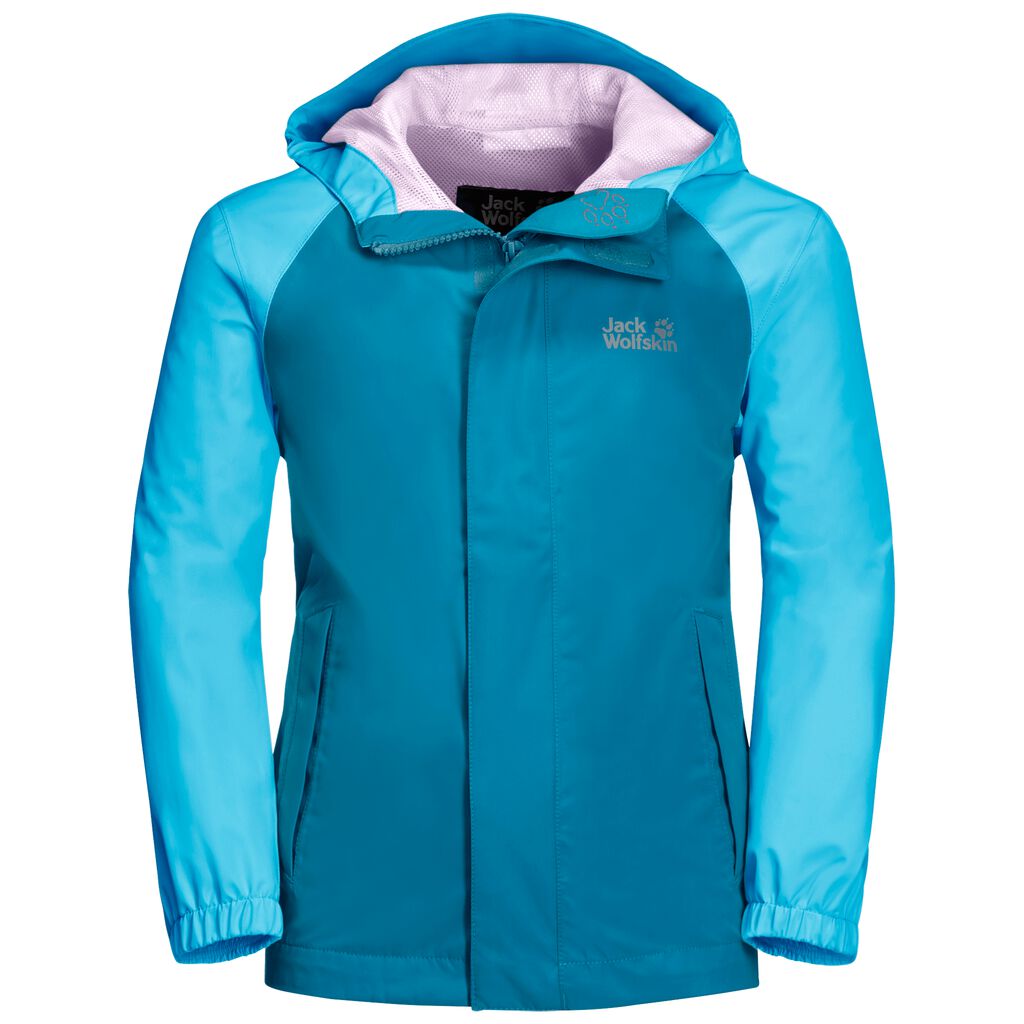 Jack Wolfskin TUCAN Gyerek Vízálló Kabát Kék - SLKMAH-358